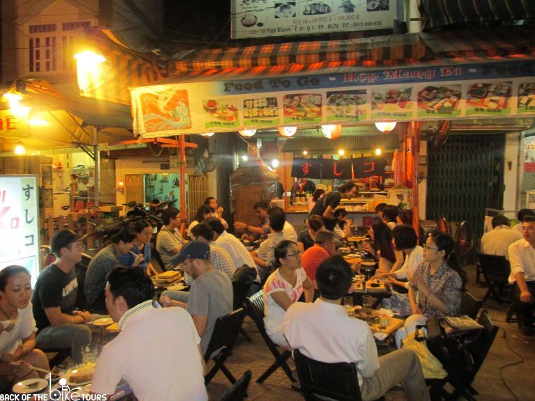 Ho Chi Minh City Street Food: An International Twist with Japanese Street Sushi