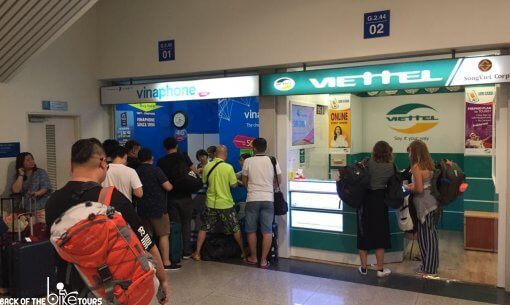 Viettel Kiosk in Ton Son Nhat Airport