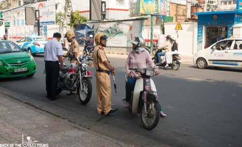 Get to the Mekong Delta Tips Traffic Police