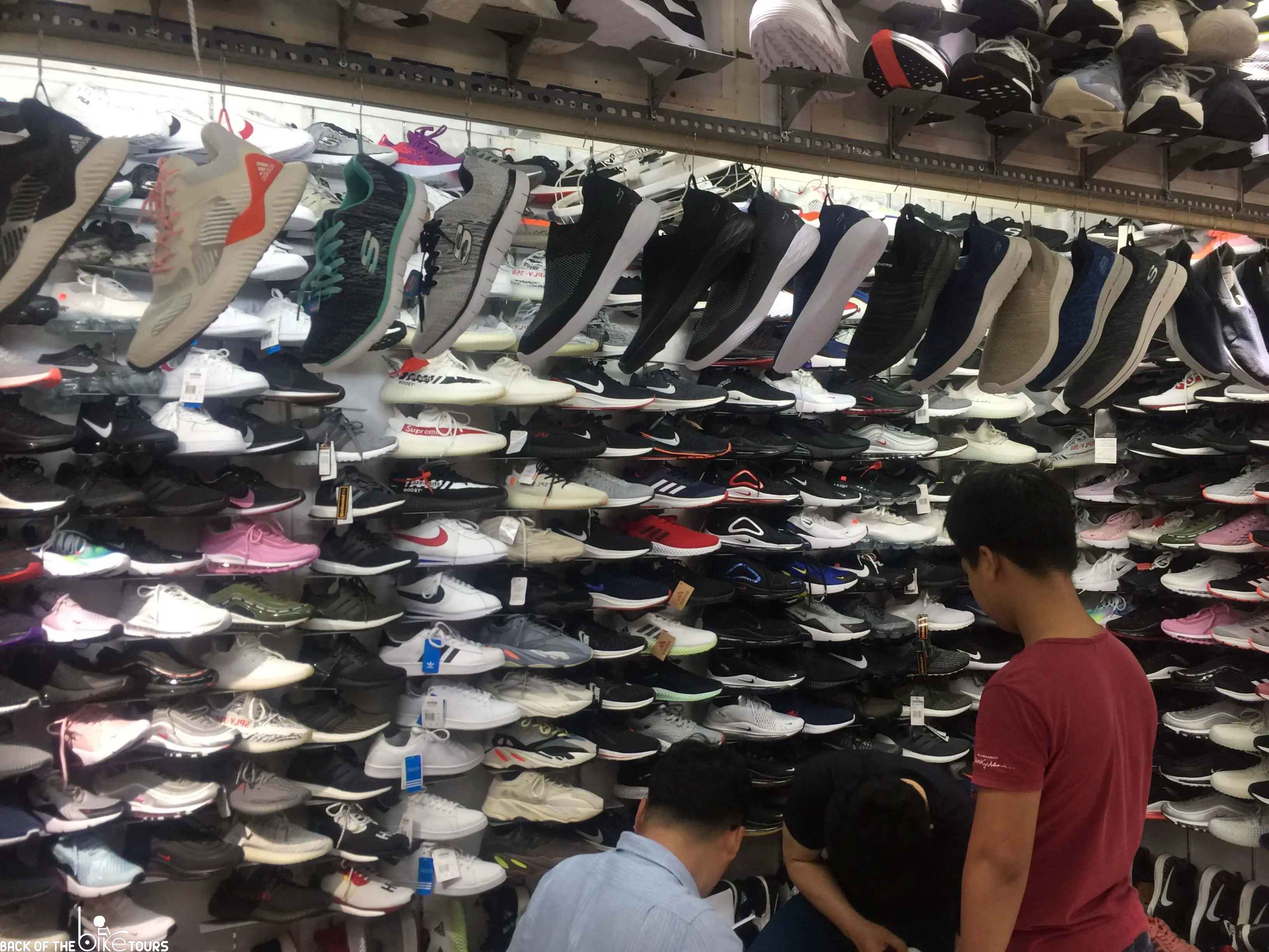 Shoe Shopping in Ho Chi Minh City in Saigon Square