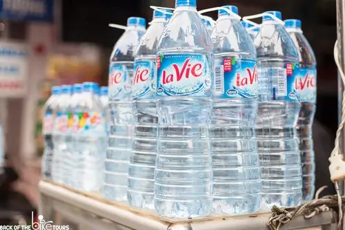Bottled water sold in Vietnam