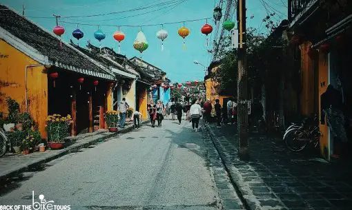 Hoi An Street with Lanterns 