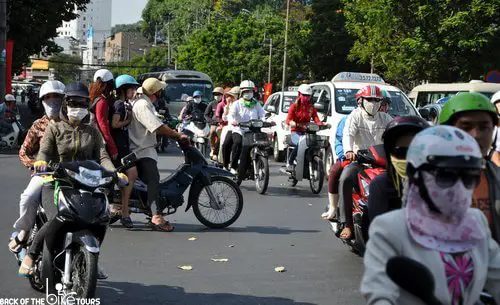 Face Mask Ho Chi Minh City Air Pollution