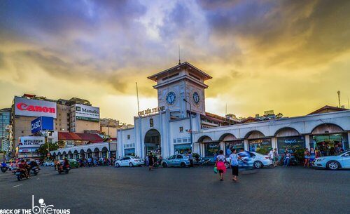 The biggest local market in Saigon