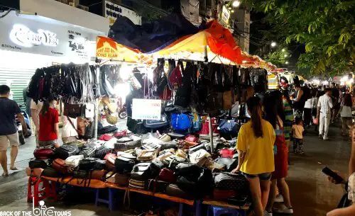 A corner of Hanoi night market