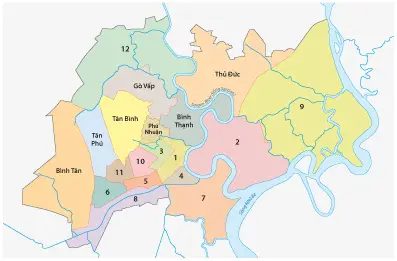Ho Chi Minh City Districts