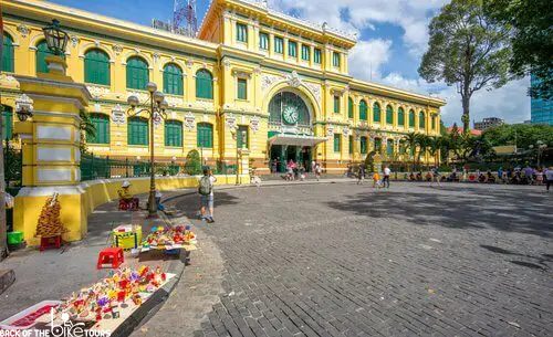 One of the oldest French buildings in Saigon