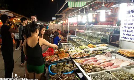 Night Market on Phu Quoc, Vietnam