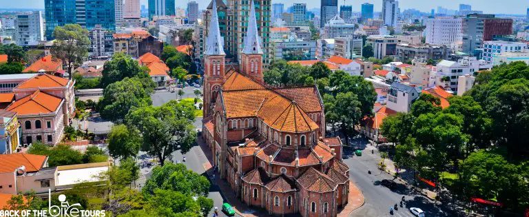Ho Chi Minh City, which is in the South of Vietnam