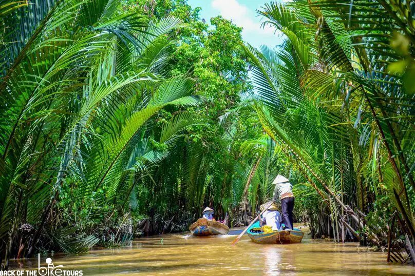 A tourist attraction in the South of Vietnam