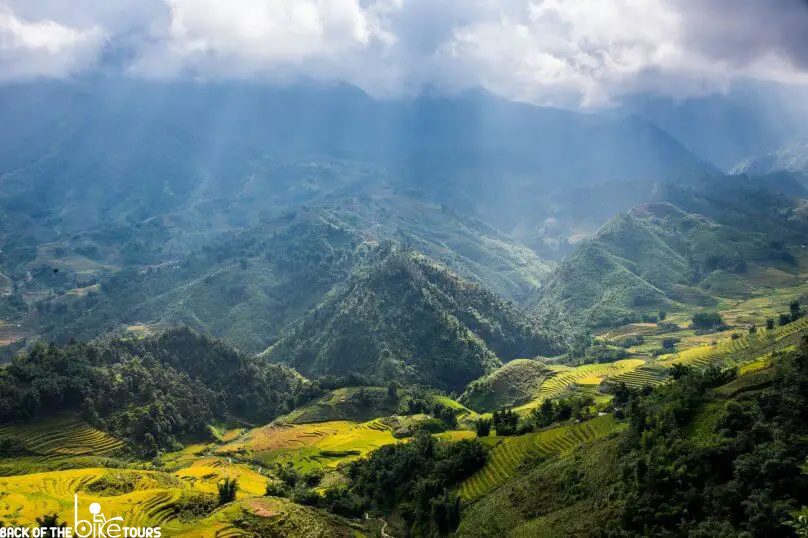 A place in the north of Vietnam has gloomy and cold winter