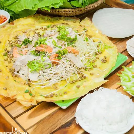 One of the most famous Banh Xeo vendors in Saigon