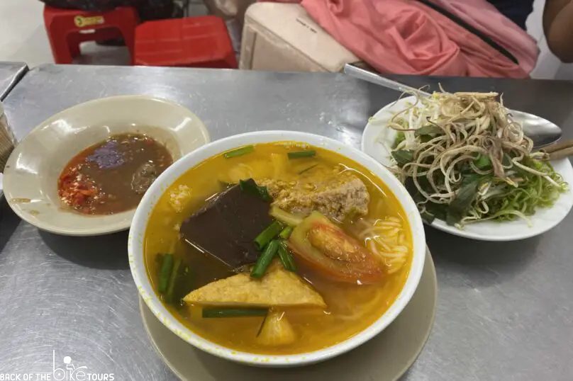 Bun Rieu in Ho Chi Minh City Food Guide by Back of the Bike Tours