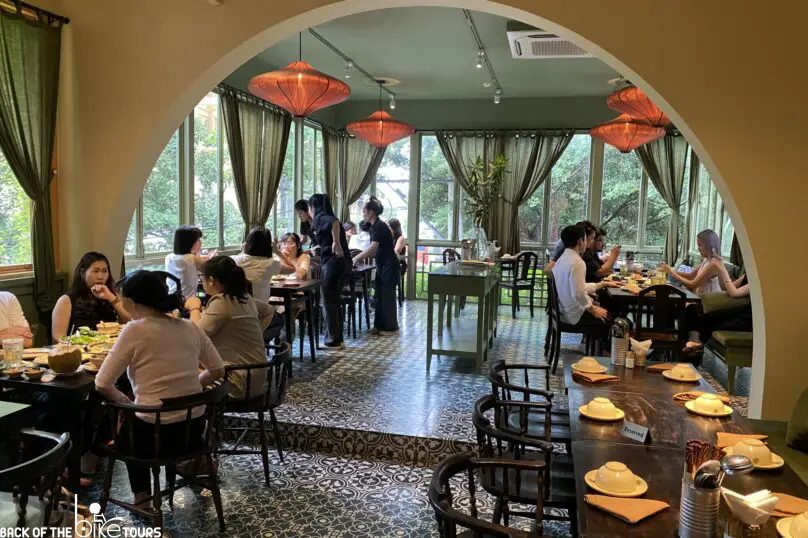Quan Bui Restaruant in Ho Chi minh City, Vietnam serves traditional Vietnamese food in a beautiful French architecture setting. Its a great restaurant for anyone wanting to eat vietnamese food in Saigon.